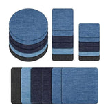Max 24pcs Cloth Fabric Patches Applique for Sewing Crafts Decor