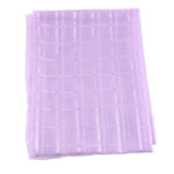 Max Freshness Style Short Window Curtains Home Cafe Cabinet Sheer Blind Purple