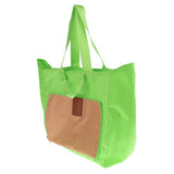 Maxbell Lightweight Tote Bag Shoulder Bag for Gym Hiking Picnic Travel Beach Green
