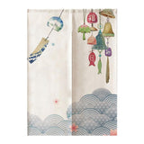 Max Japanese Noren Tapestry Kitchen Doorway Curtain Room Divider  Wind Chimes