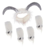 Max Funny Sheep Style Pet Headwear For Pet Halloween Christmas Costume Party M