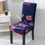 Maxbell Dining Room Chair Cover Seat Protector Banquet Chair Slipcover Flag