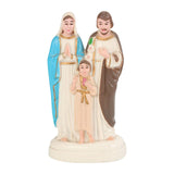 Maxbell Holy Family with Child Statue Religious Figurine Crafts Blessed for Desktop Colorful