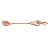 Max Stainless Steel Coffee Spoon Cocktail Stirring Spoons Multicolor PinkGold