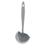 Max 2 In 1 Wheat Straw Soup Spoon With Filter Long Handle Colander Skimmer Blue