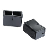 Max 10Pcs Silicone Caps Felt Pads for Rectangle Chair Leg  4.7x2.7cmx3cm