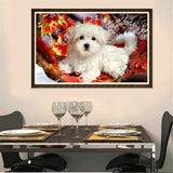 Maxbell 5D DIY Diamond Painting Animal Embroidery Art Craft For Home Decor Dog