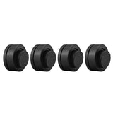Maxbell 4Pcs HiFi Audio Speaker Isolation Feet Pads Easy to Use for Audio Speaker