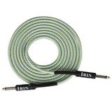 Maxbell 6.5mm Guitar Connection Cable for Electric Bass Guitar Accessory Green