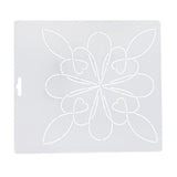 Maxbell Plasitc Quilting Template Stencils for Embroidery Patchwork Sewing Craft 6#