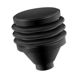 Maxbell Silicone Coffee Grinder Powder Outlet Parts for Cafe Kitchen Black Small