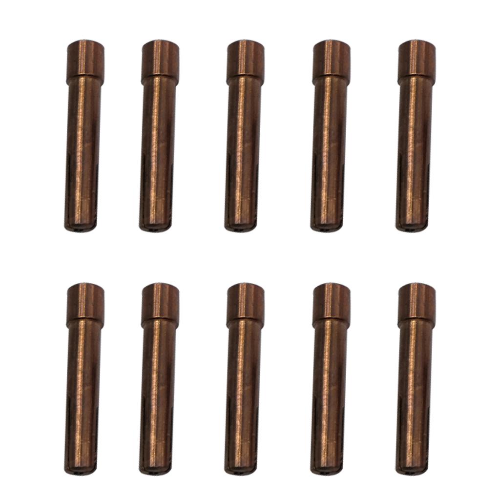 Max 10pcs TIG Collet Tips For WP9 18 26 TIG Welding Torch Series 1.6mm