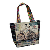 Maxbell Women Canvas Shoulder Bag Vacation Lightweight Shopping Bag Satchel Casual People