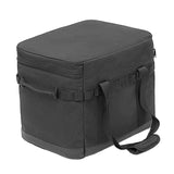 Maxbell Camping Bag Lunch Box Picnic Basket for Tourism Outdoor Activities School Black