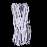 Maxbell White Elasticity Band Braided Elastic Cord DIY Clothes Pants Sewing Trim 31m