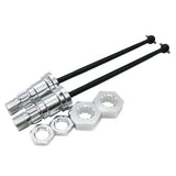 Max 2pcs 1/5 Front Rear Universal Drive Shafts for Traxxas X-Maxx Silver