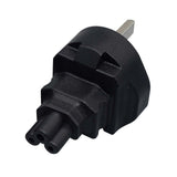Maxbell UK to IEC320 C5 AC Conversion Plug Computer Power Adapter for Printer Laptop