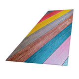 Max 180x60cm Floor Mat Runner Kitchen Non-slip Area Rug Colorful Wood Floor