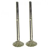 Max 3mm Shank Diamond Grinding Head Burr Bit For Stone Carving, Sanding 10mm