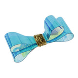 Maxbell Bowknot Hair Clip Alligator Hairpins Snap Accessories for Kids DIY Blue