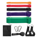 Maxbell Resistance Bands Set Workout Bands for Home Gym Strength Training Stretching Style B