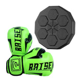 Maxbell Smart Boxing Machine with Boxing Gloves Strength Tester Sandbag for Gym Green Color Child