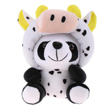 Maxbell Cute Chinese 12 Zodiac Plush Stuffed Animal Doll w/Sucker Home Decor -Cattle