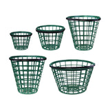 Maxbell 5x Golf Ball Basket with Handle Lightweight Sturdy Nylon Golfball Container