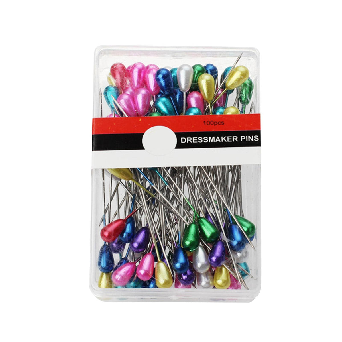 Maxbell 1500x Straight Pins Locating with Box Sewing Pins for Dressmaker DIY Project color
