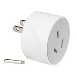 Maxbell 3 Prong to 2 Prong Adapter Charging Power Outlet for Travel