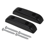 Max Maxb 2 Pieces Bass Guitar Thumb Rest/Finger Rest With 4pcs Screws - Matte Black