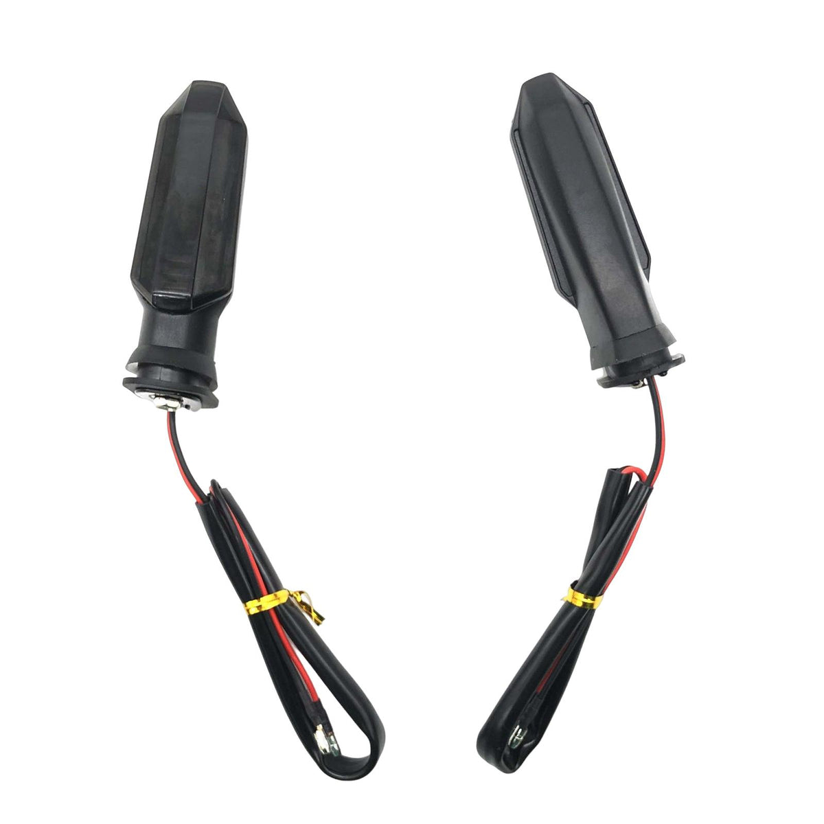 Maxbell 2Pcs Motorcycle Turn Signal Indicator for Honda CB 125R CBR 650R Repair Black