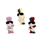 Maxbell 3Pcs Cute Rabbit Doll Key Chain Pendant Ornaments for Wallet Purse Phone