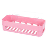 Max Bathroom Shelf Shower Shampoo Holder Kitchen Storage Rack Organizer Pink