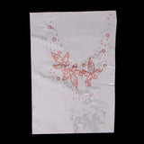 Max Iron on Rhinestone Floral Pattern Decorative Applique Patch For Clothes