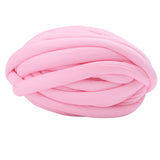 Maxbell Chunky Wool Yarn Filling Soft Knitting for Scarf Sweater Bed Fence Crochet pink