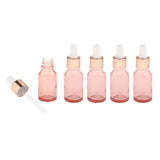 Maxbell Multifunction Glass Eye Dropper Bottle for Oil Massage Perfumes Laboratory 15ml