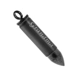 Maxbell Stainless Steel Bullet Shape Cross Cremation Urn Memorial Pendant grandma