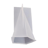 Maxbell Cone Resin Model Ring Holder Pyramid Silicone Model DIY Home Decoration Hexagonal Cone