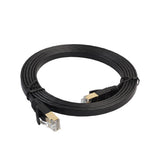 Max RJ45 Ultra-thin Flat Patch CAT7 SSTP Ethernet 10Gbps LAN Network Cable 5m