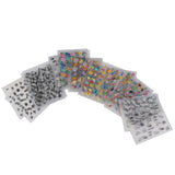 Maxbell DIY 3D Nail Art Stickers Manicure Tips Decal Decorations 50 Sheets