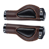 Maxbell 1 Pair Bike Handlebar Grips Ergonomic Non-slip MTB Road Bicycle Brown