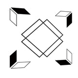 Maxbell 20x20cm Self Adhesive Wall Stickers Decal Tile Home Kitchen Decor Style 04