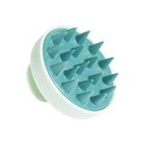 Maxbell Handheld Scalp Massage Shampoo Brush Comb Deep Cleaning for Remove Dandruff Green