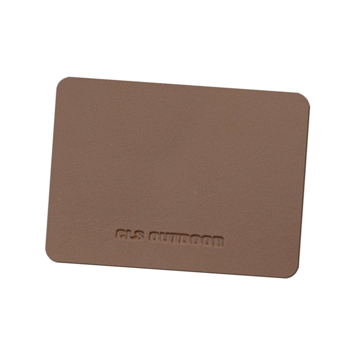 Maxbell PU Leather Table Mat Flooring Meal Mat Table Pad for Picnic Camping Barbecue Brown 27.5cmx19cm
