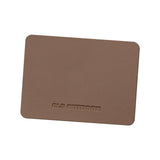 Maxbell PU Leather Table Mat Flooring Meal Mat Table Pad for Picnic Camping Barbecue Brown 27.5cmx19cm