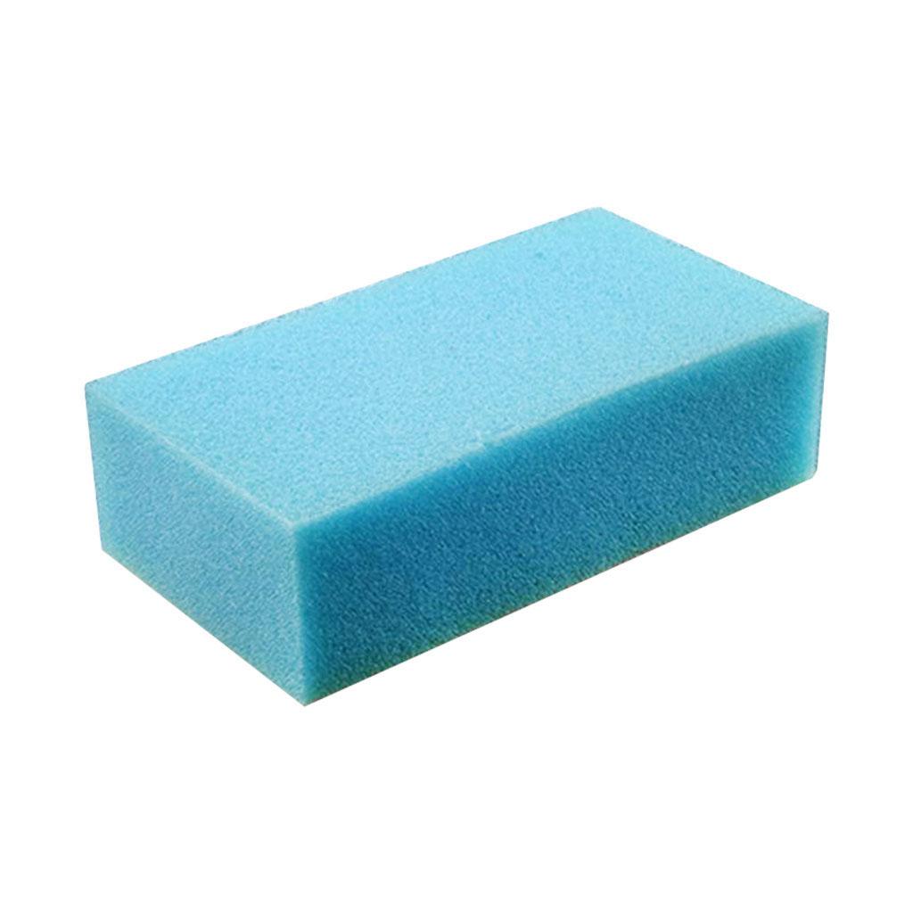Maxbell Multifunctional Cleaning Sponge For Hair Cutting Neck Duster Removal Shower Blue