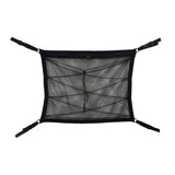 Maxbell Double Layer Car Ceiling Storage Net Adjustable for Towels Tent SUV Black 70cmx50cm