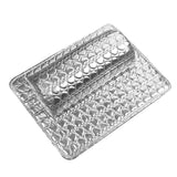 Maxbell Nail Art Pillow Manicure Hand Arm Rest Pillow Cushion PU Holder Silver