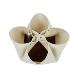 Maxbell Cat Tunnel Mat Cat House for Indoor Cats for Small Animals Puppy Rabbit White